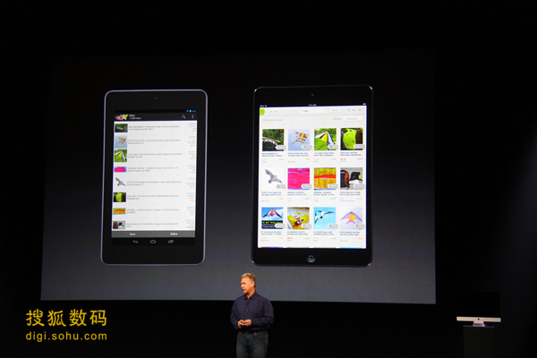 Google Nexus和iPad mini对比