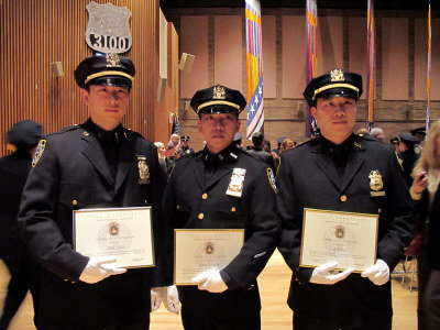 美国纽约5名华裔警界精英荣获晋升(组图)