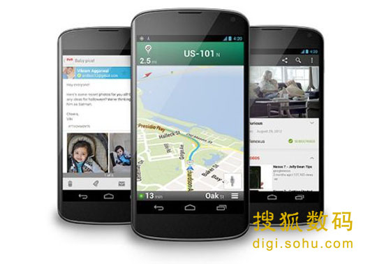 谷歌发布会：Nexus 410 Android4.2正式发布