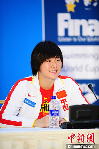 叶诗文将出战2012短池世界杯北京站比赛(组图