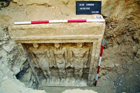 考古发现4000年前古埃及公主陵墓(图)