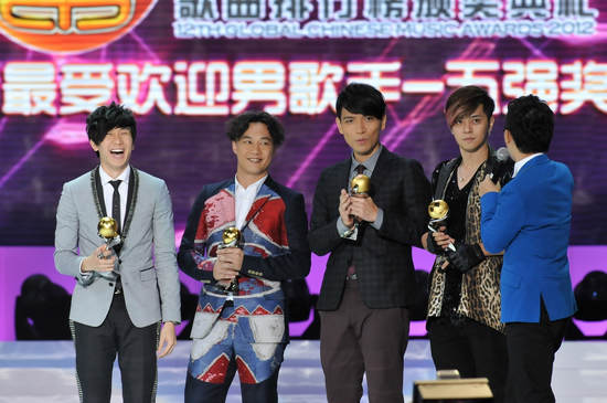 第12届全球华语歌曲排行榜颁奖礼 得奖名单