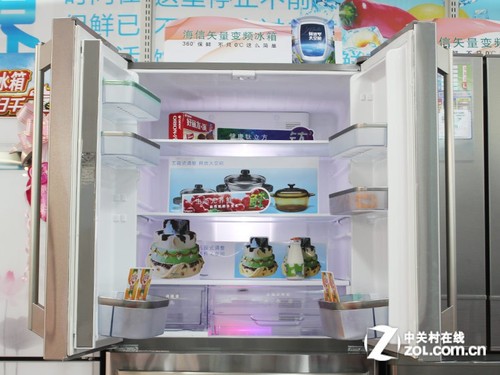 生态光能养鲜 海信多门冰箱售价6699元