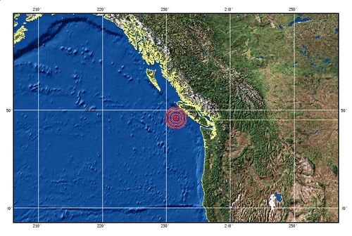 加拿大西部6.3级地震暂无伤亡 未发布海啸预警
