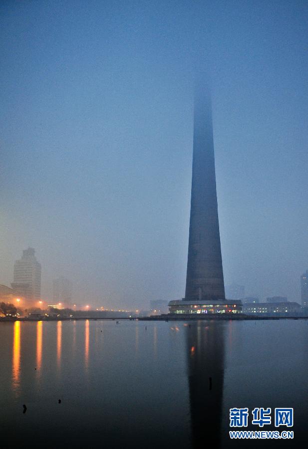 中国多地现降温雨雪天气(组图)