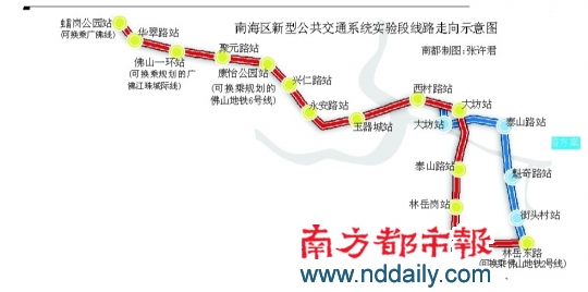 南海有轨电车 动工时间仍未定(图)-搜狐滚动