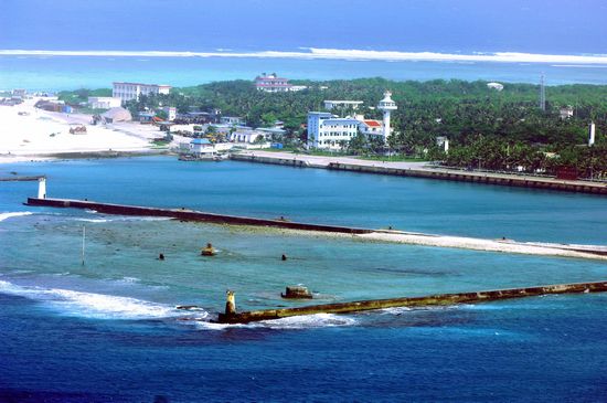 永兴岛是西沙群岛最大的岛屿.