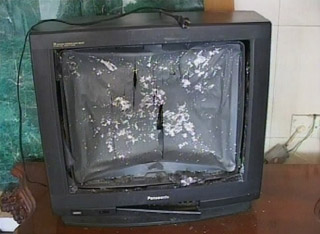 电视机爆炸示意图(图片来源互联网)