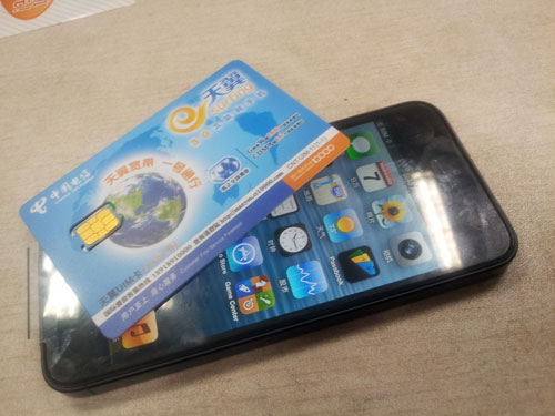 电信版iPhone 5与Nano卡
