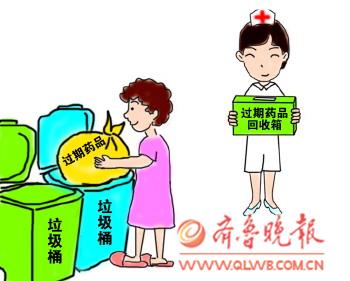 过期药品回收点,几乎无人问津(图)