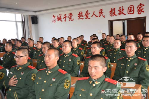 武警内蒙古区域训练基地积极为驻地官兵开展心理辅导