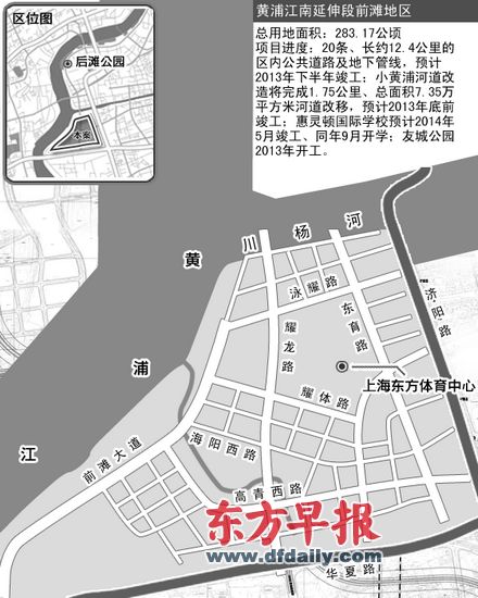 前滩基建开发提速 市政工程有望明年完工(图)