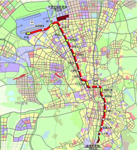乌鲁木齐地铁1号线获批2012年开建 全长26.5公里(图)图片