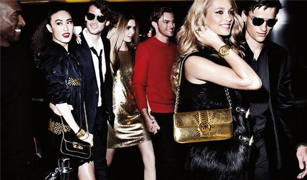 秦舒培拍摄michael kors holiday2012广告