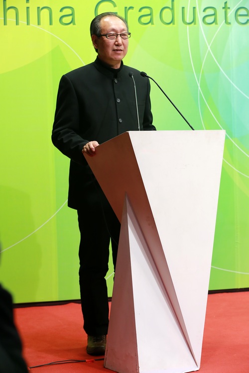 中国服装设计师协会主席李当岐先生讲话