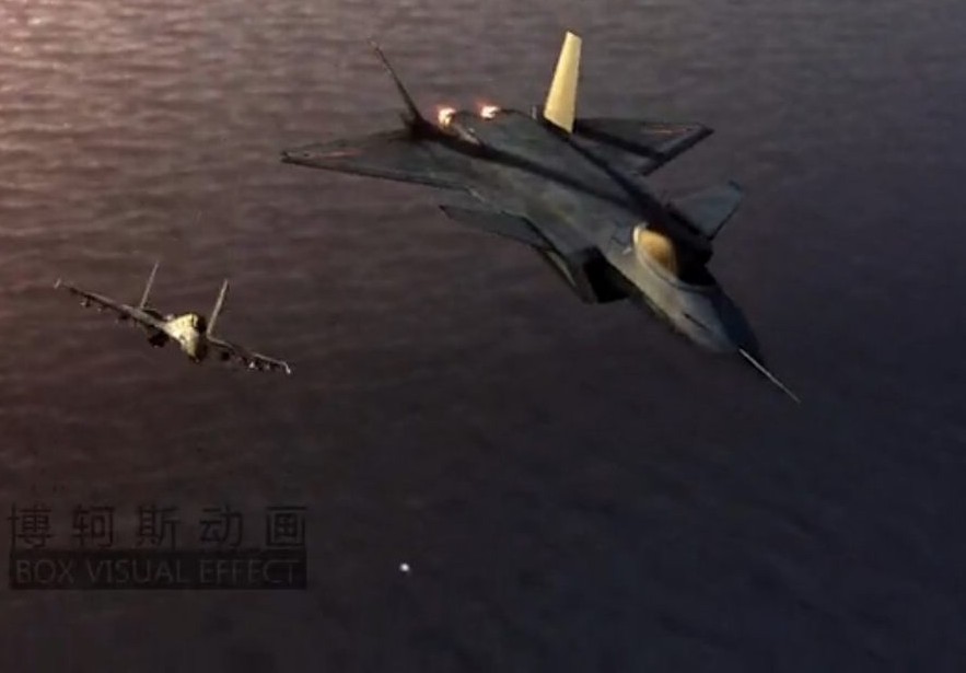 高清:网友制作史上最强中国航母CG动画(组图