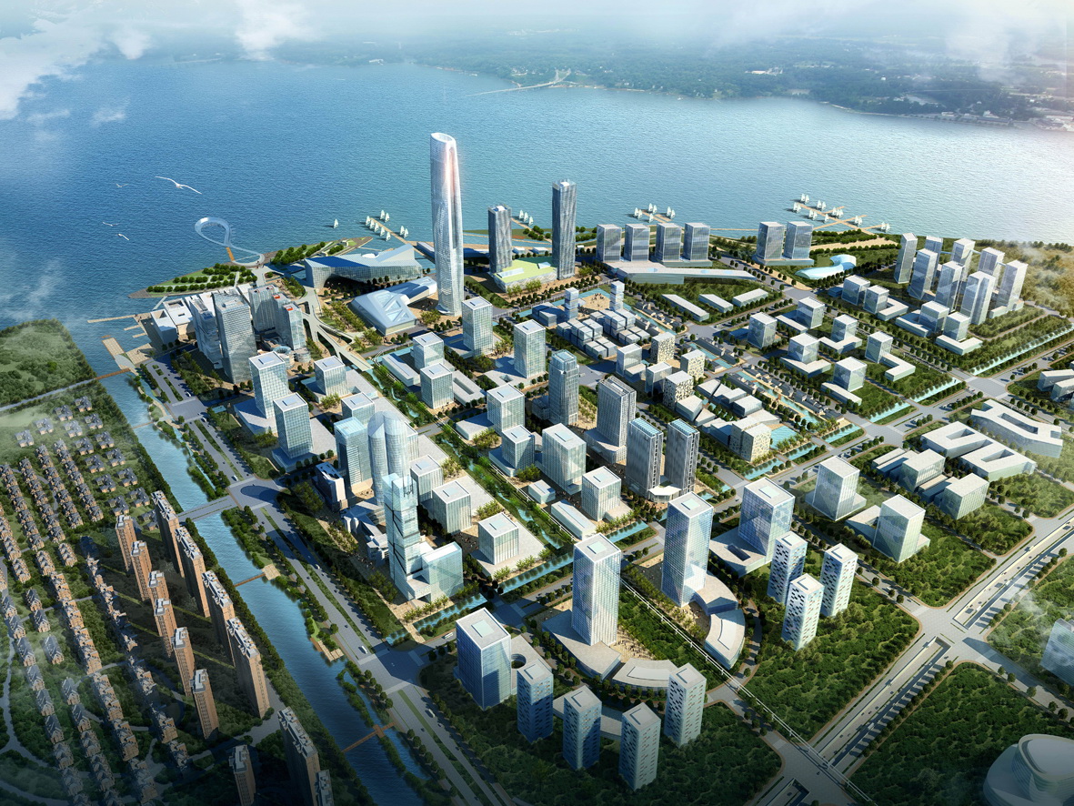 正在崛起的吴江滨湖新城