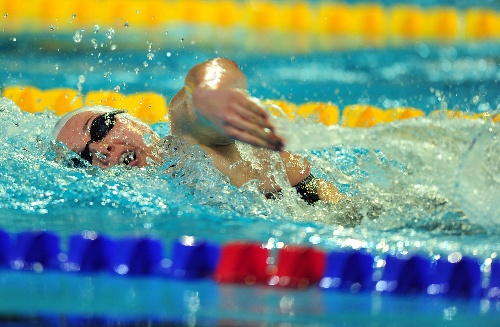 图文:世界短池游泳锦标赛 女子400米自决赛