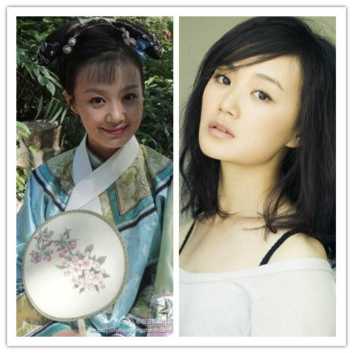 《甄嬛传》各美女卸妆真容 剧照生活照惊艳比拼(组图)