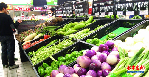 青岛本月六成蔬菜涨价 猪肉批发价比月初上涨