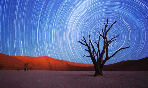 纳米比亚+红色沙漠中星光灿烂的美(图)