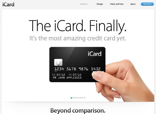 苹果推信用卡啦!iCard的8个功能