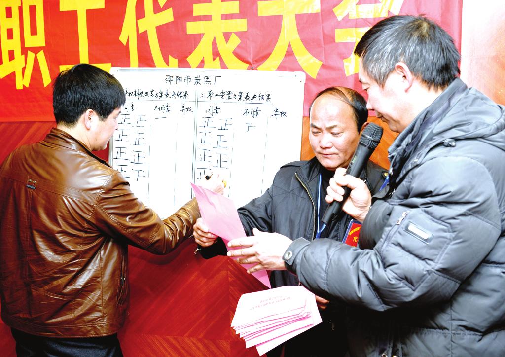 邵阳市炭黑厂举行第八届第六次职工代表大会(