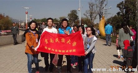 云南民族大学保护红嘴鸥活动(组图)