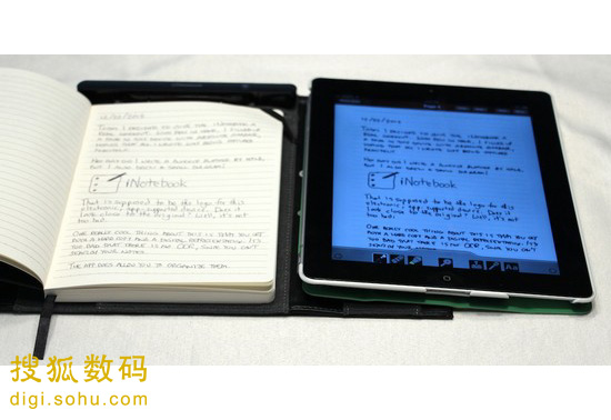 iNotebook笔记本面世 可向iPad同步手写笔记