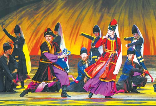 大型歌舞诗剧《刀郎》在乌鲁木齐首演(图)
