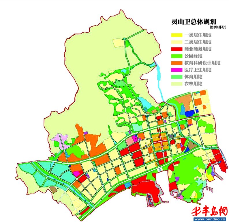 灵山卫人口_灵山卫要建山海新城2030年底人口达22万(图)