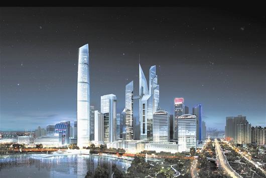 图文:泛海激活城市跨越发展正能量 武汉CBD明