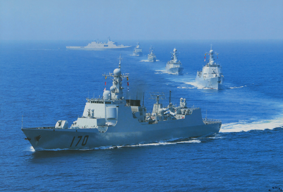 盘点中国海军主力战舰:傲然驰骋远洋(高清组图)-搜狐滚动
