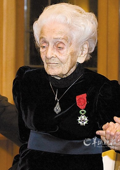 现今最长寿诺奖得主离世 终身未嫁享年103岁(图)