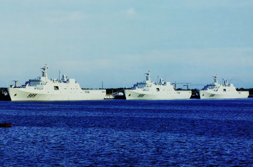 中国海军发展报告:2012年舰艇建造数量