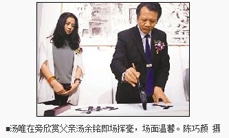 汤余铭《世界文化遗产石窟》画展香港举办(图