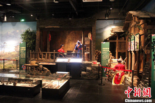 中国最大羌族民俗博物馆在北川开馆(组图)