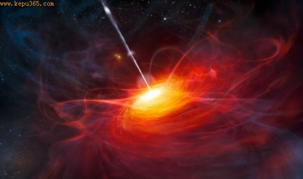 类星体超光速运动现象之谜:只是视超光速(图)