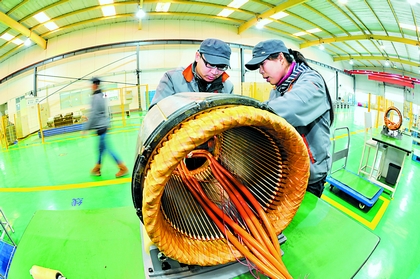 全球首创"100kw双绕组驱动电机"在北京下线(图)