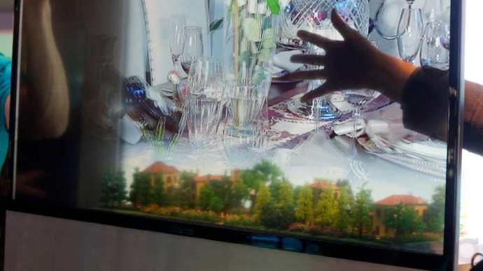 海信推出透明3D屏幕