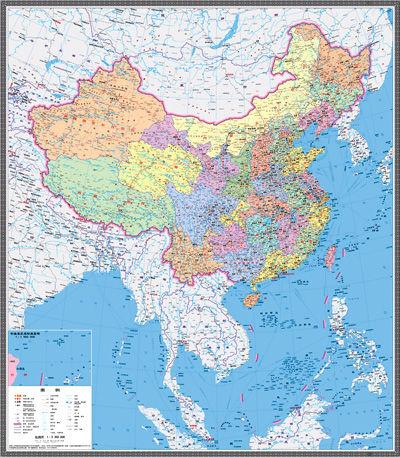记者从中国地图出版集团了解到,新编竖版《中华人民共和国全图》1
