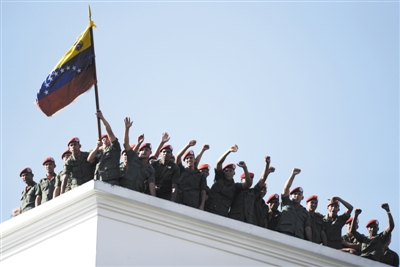 委内瑞拉:总统就职典礼无总统(图)-搜狐滚动