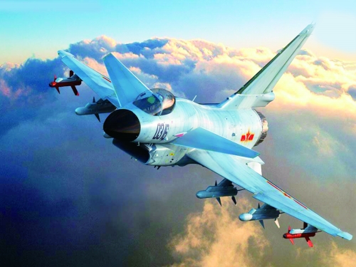 中国战机东海上空"抵近跟踪"多架美军飞机(图)