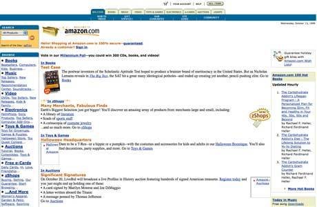 amazon.com - 1995年推出