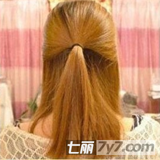 韩式简单盘发发型扎法 超仙淑女发型一分钟搞定(组图)