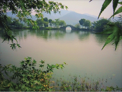 风景宜人的湘湖