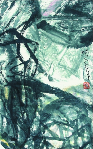 沈爱其新水墨作品