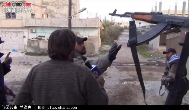 直击叙利亚战地记者被政府军狙杀(组图)