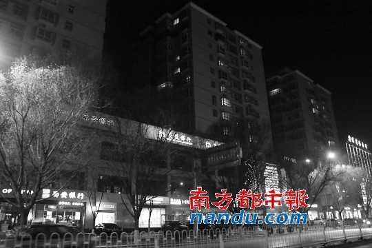 神木县城里,“房姐”龚爱爱开发的楼盘。 南都记者 高龙 摄