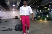 NBA闷骚男着装集锦：韦德爱红裤 单打王玩豹纹